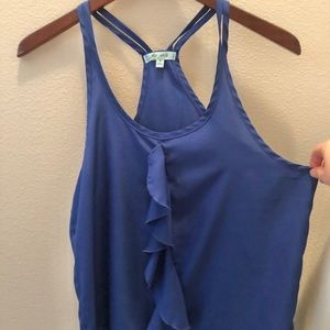 Royal Blue Racerback shirt